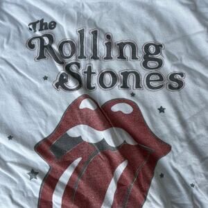 Tailgate Rolling Stones T-shirt, with, lips, crewneck, short sleeves women's S